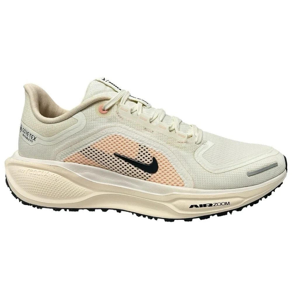 Nike Air Zoom Pegasus 41 GORE TEX Sail/Guava/Crimson FQ1357-100 Women's Size 8